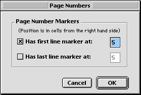 [Page Number Dialog]